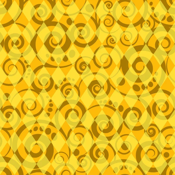 Dikişsiz dekoratif desen, vektör çizim