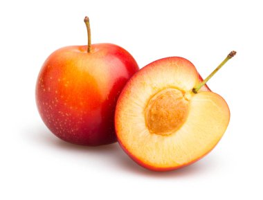 kırmızı taze Erik