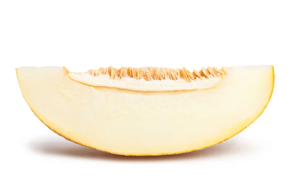 Reife Melone auf weiß — Stockfoto