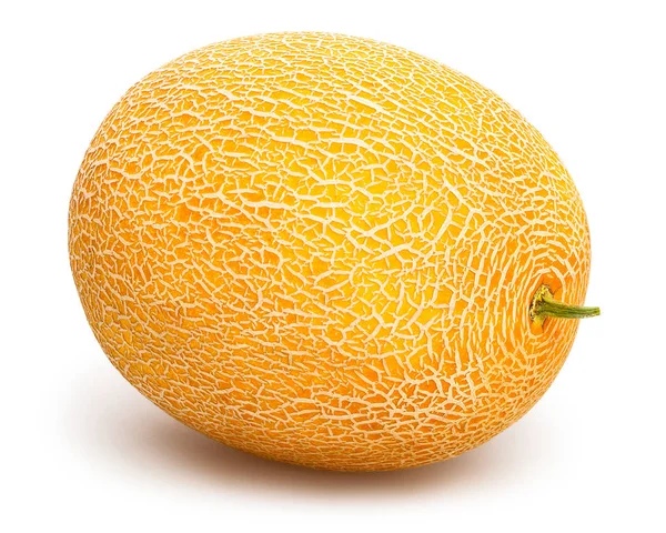 Reife Melone auf weiß — Stockfoto