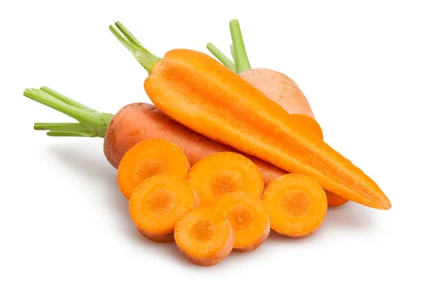 Cutted ripe carrots — Stock Photo, Image