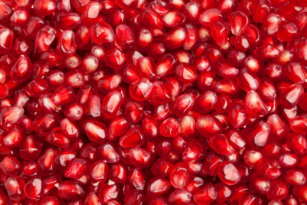 Fresh ripe pomegranate seeds — Stock Photo, Image