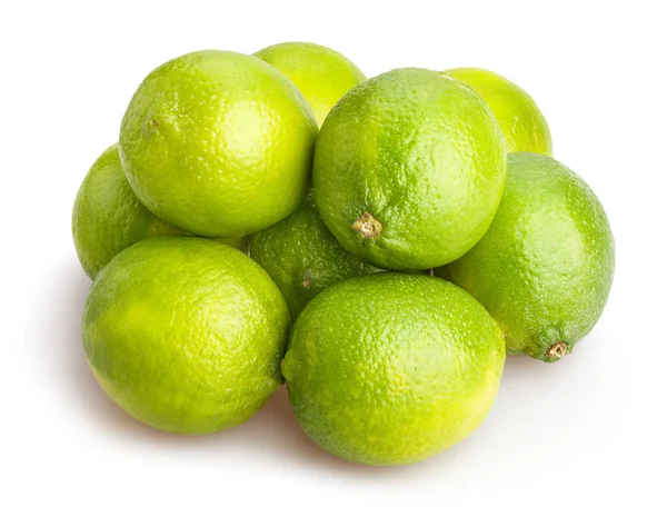 Hög med färsk lime — Stockfoto