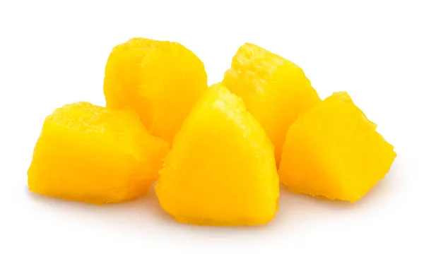 Fresh mango chunks — Stock Photo, Image