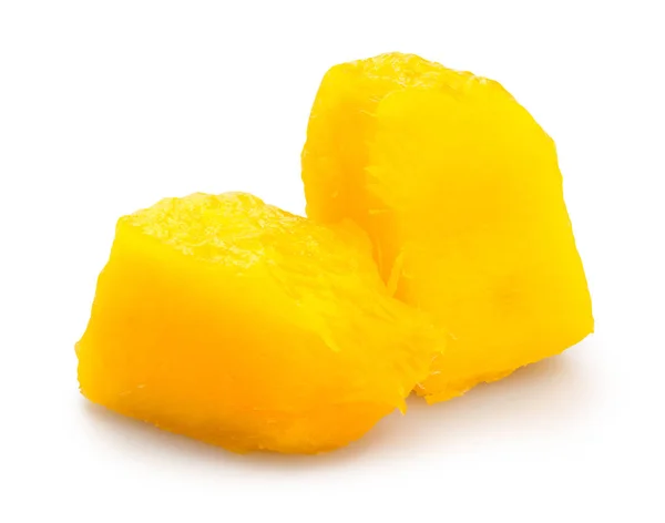 Fresh mango chunks — Stock Photo, Image