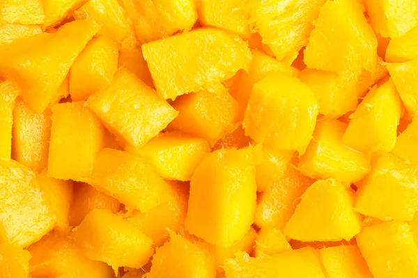 Mango chunks closeup — Stock Photo, Image