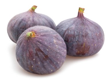 İncir yolu beyazda izole