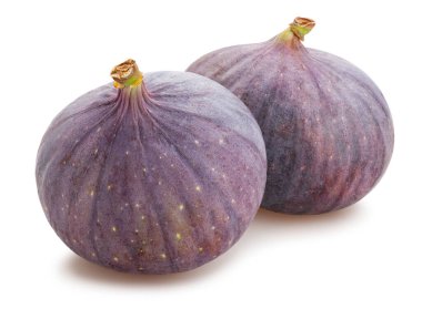 İncir yolu beyazda izole