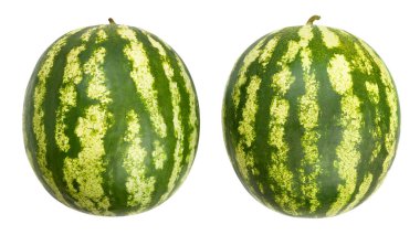 Karpuz yolu beyazda izole edilmiş.