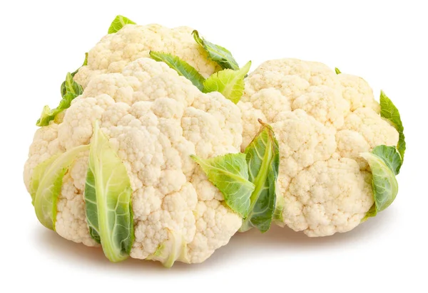Cauliflower Path Isolated White — Stock Photo, Image