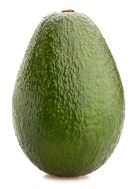 avokado yolu beyazda izole edildi