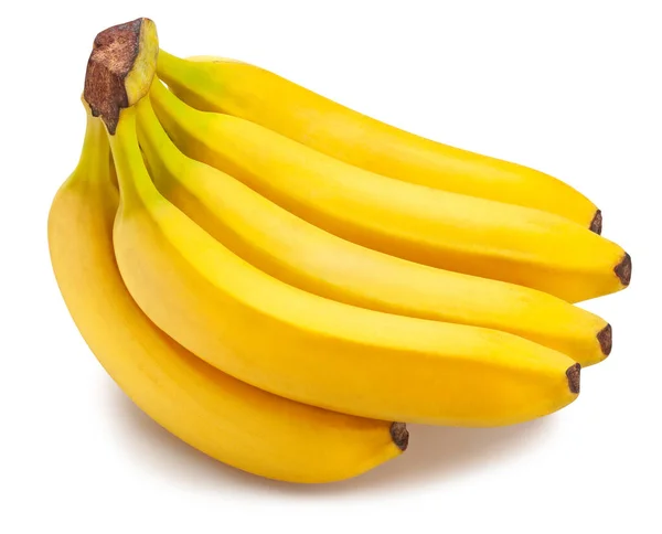 Caminho Banana Isolado Branco — Fotografia de Stock