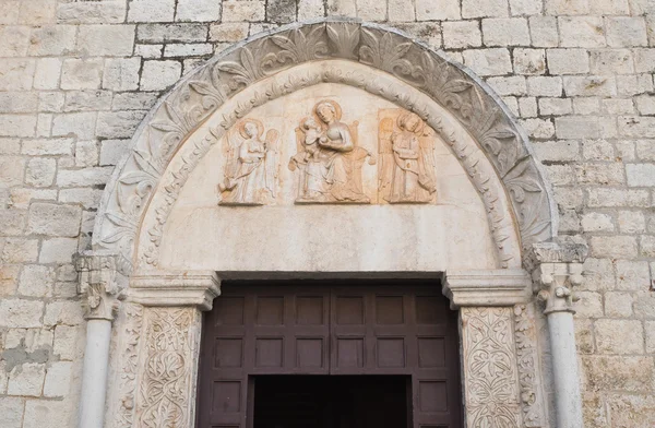 Iglesia madre de Santa Nicola. Rutigliano. Puglia. Italia . — Foto de Stock