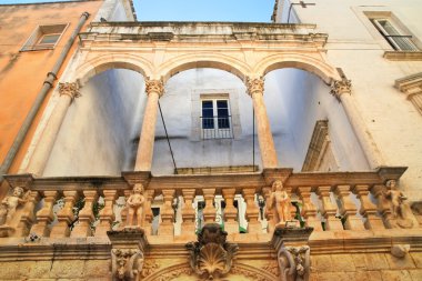 Antonelli Sarayı. Rutigliano. Puglia. İtalya. 