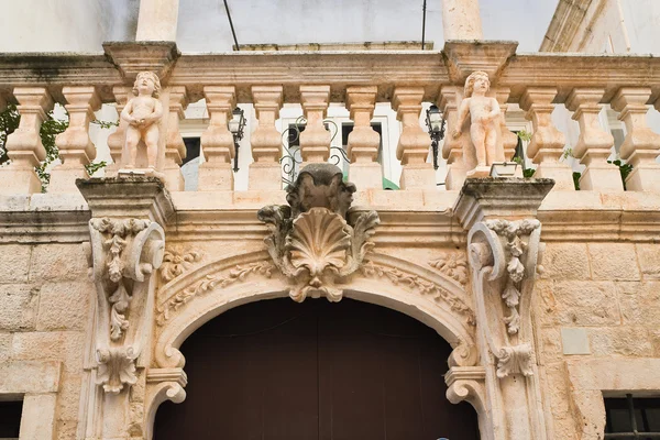 Palazzo Antonelli. Rutigliano. Puglia. Italia . — Foto Stock