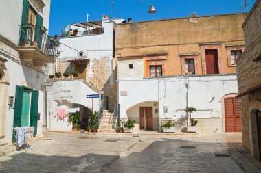 Alleyway. Sammichele di Bari. Puglia. İtalya. 