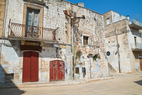 Callejuela. Sammichele di Bari. Puglia. Italia . — Foto de Stock