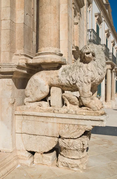 Katedralen i Acquaviva delle fonti. Puglia. Italien. — Stockfoto