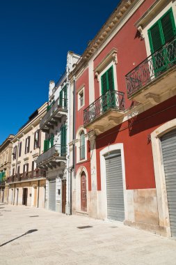 alleyway. Acquaviva delle fonti. Puglia. İtalya. 