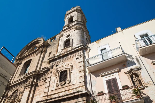 Kyrkan av St Benedetto. Acquaviva delle fonti. Puglia. Italien. — Stockfoto