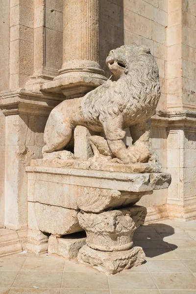 Katedralen i Acquaviva delle fonti. Puglia. Italien. — Stockfoto