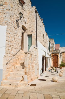 Alleyway. Sammichele di Bari. Puglia. İtalya. 