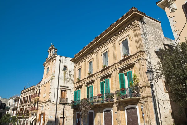 Aleja. Acquaviva delle fonti. Puglia. Włochy. — Zdjęcie stockowe