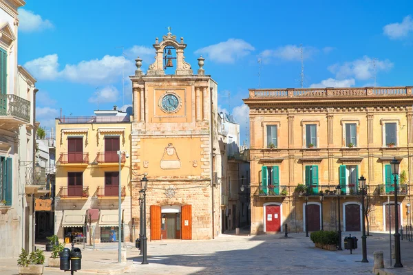 Folyosóját. Acquaviva delle fonti. Puglia. Olaszország. — Stock Fotó