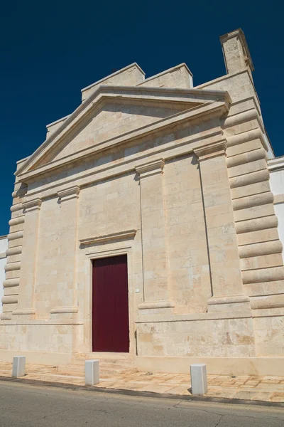 Kyrkan St. Francesco. Sammichele di Bari. Puglia. Italien. — Stockfoto