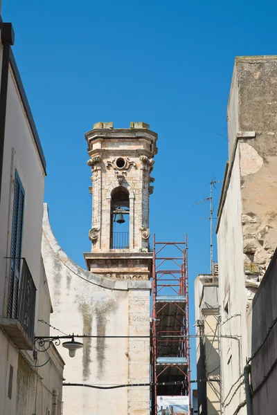 Kościół La Maddalena. Sammichele di Bari. Puglia. Włochy. — Zdjęcie stockowe