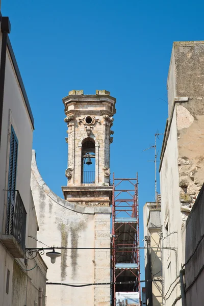 Kerk van Maddalena. Sammichele di Bari. Puglia. Italië. — Stockfoto