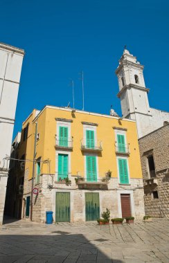 Molfetta alleyway. Puglia. İtalya. 