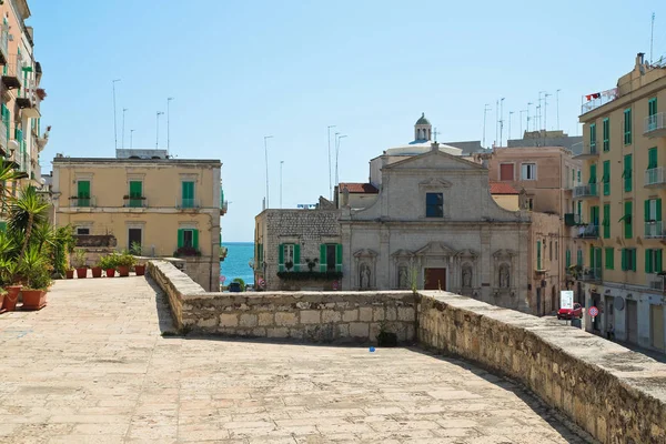 Pohled na Molfetta. Puglia. Itálie. — Stock fotografie