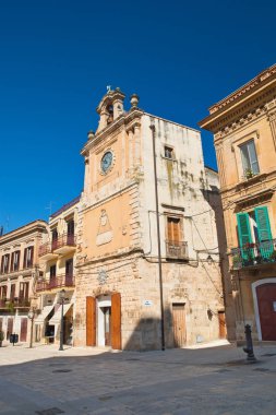 Saat Kulesi. Acquaviva delle fonti. Puglia. İtalya. 