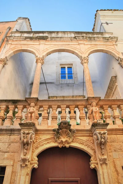Palazzo Antonelli. Rutigliano. Puglia. Italia . — Foto Stock