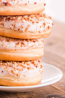 Sprinkles ile tatlı çörek. 