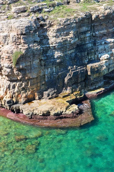 Vue panoramique de Polignano. Pouilles. Italie . — Photo