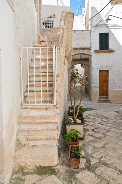 Gasse. Polignano eine Stute. Apulien. Italien. — Stockfoto