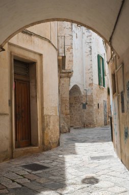 alleyway. Conversano. Puglia. İtalya. 