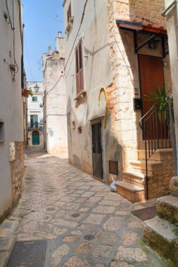 alleyway. Conversano. Puglia. İtalya. 