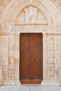 Bazilika Katedrali Conversano. Puglia. İtalya. 