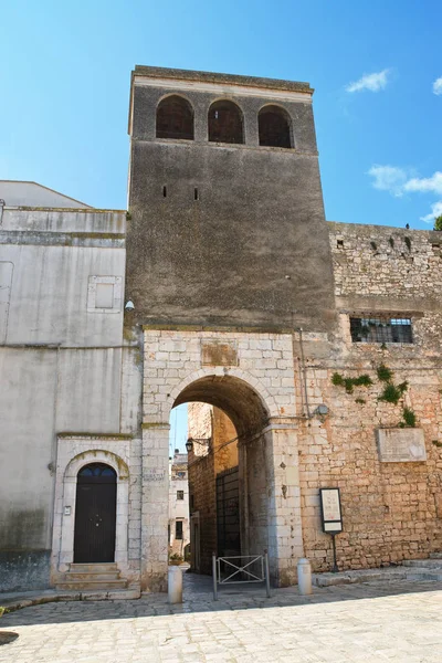 Porta tarantina. Conversano. Puglia. Włochy. — Zdjęcie stockowe