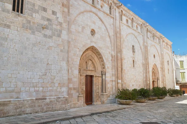 Basilika Kathedrale der Gespräche. Apulien. Italien. — Stockfoto