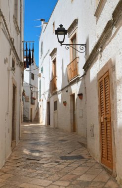 alleyway. Locorotondo. Puglia. İtalya. 