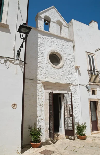 Iglesia de Santa Nicola. Locorotondo. Puglia. Italia . —  Fotos de Stock