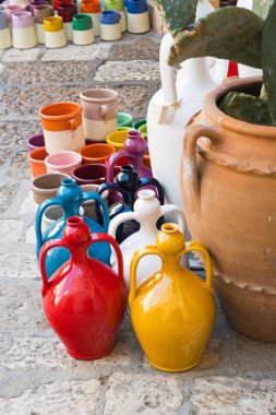 Hatıra olarak. Kısrak başına polignano. Puglia. İtalya. 