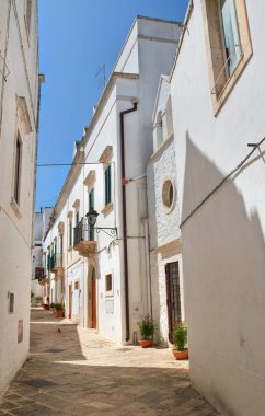 alleyway. Locorotondo. Puglia. İtalya. 