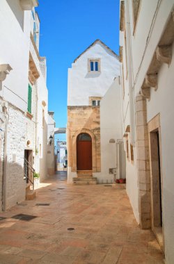 alleyway. Locorotondo. Puglia. İtalya. 