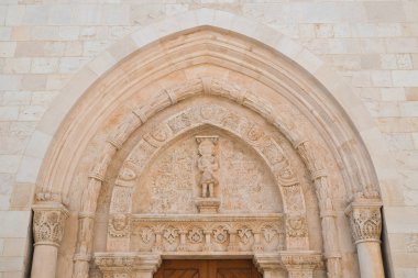 Bazilika Katedrali Conversano. Puglia. İtalya. 