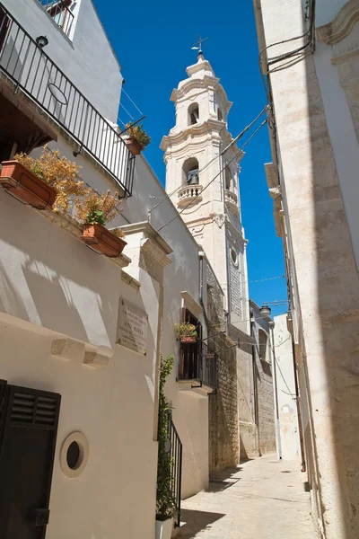 Een steegje. Een Noci. Een Puglia. Italië. — Stockfoto